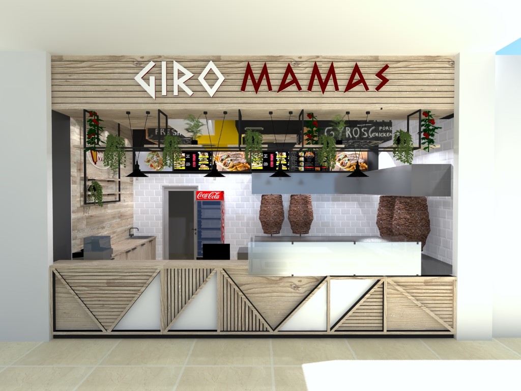 sigte Ewell krone Interior design Giro Mamas, Skopje City Mall - BIRO PROEKT